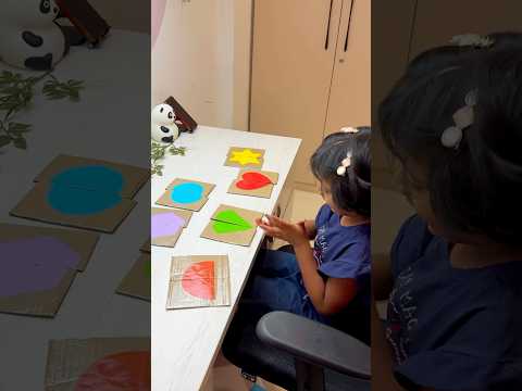 DIY Cardboard Learning Activity for Kids 🧩 | Fun & Easy Summer Activity ☀️
