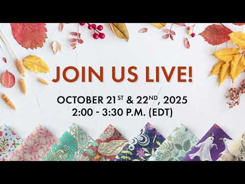Virtual Fabric Show Fall 2025 | A Season of Texture, Color & Storytelling 🍂