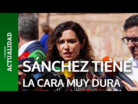 Ayuso, sobre el respaldo de Pedro Sánchez al fiscal general: Tiene la cara muy dura