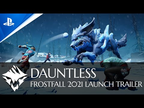 Dauntless - Frostfall Launch Trailer | PS5, PS4