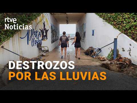 Tarragona recupera la normalidad tras las fuertes lluvias | RTVE Noticias
