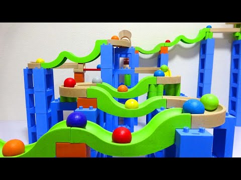 Marble Run Race☆Wonder World TrixTrack Wave Slope