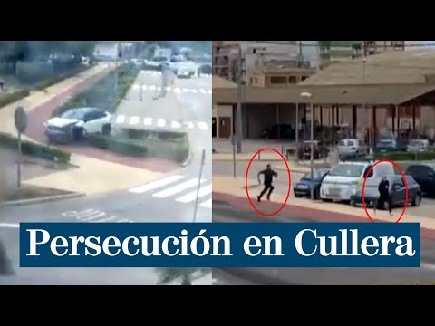 Espectacular persecución en Cullera: se saltan un control y embisten a la Policía