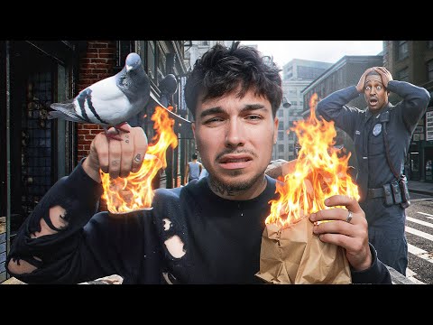 Je suis LE PIRE SDF de cette ville 🤣 (je fais pipi sur tout le monde)