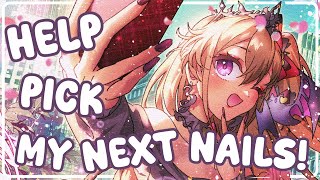 【RUNIE RUSEDAY #91】Help me pick out my next nail design! Cozy Chatting