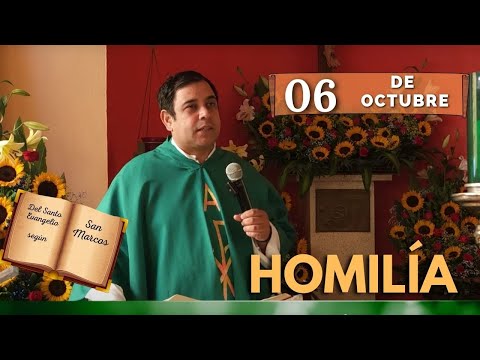 EVANGELIO DE HOY domingo 6 de octubre del 2024 - Padre Arturo Cornejo