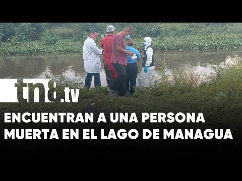 Encuentran cadáver flotando en las costas del Lago de Managua