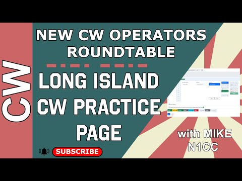 Long Island CW Practice Page with Mike N1CC