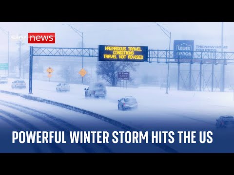 Watch US winter weather live: Heavy snow and sub-zero conditions as warnings issued to millions