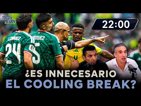 🥵 Cooling Break: ¿Necesario o perdida de tiempo? | El debate que divide al fútbol #TocoYMeVoy