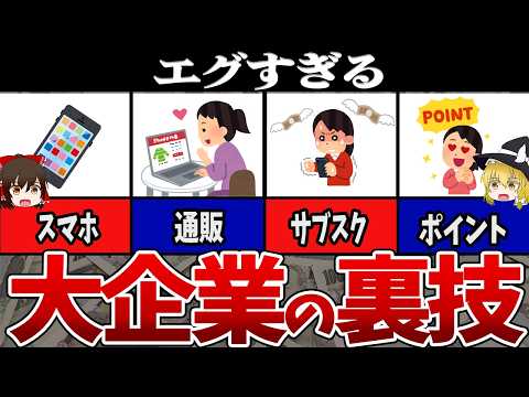 【暴露】大企業が口にしない「儲けの仕組み」【ゆっくり解説】