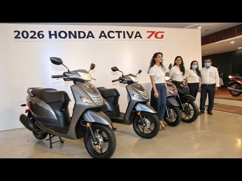 "2026 Honda Activa 7G – स्टाइल और पावर का नया राजा! The Most Stylish & Powerful Scooter of the Year!