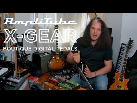 Alex Skolnick plays and explains IK Multimedia's AmpliTube X-GEAR guitar pedals - guitar pedal demo