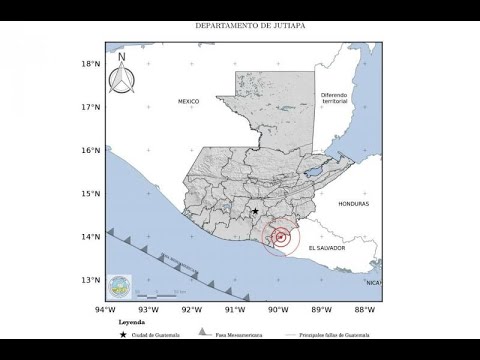 INSIVUMEH reporta enjambre de sismos en Guatemala
