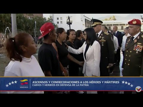 Venezuelan interim president leads ceremony in honor of the US attack victims | AFP