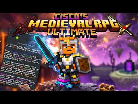NAJBARDZIEJ ROZBUDOWANA PACZKA w MINECRAFT? Cisco's Medieval RPG ULTIMATE odc. 1