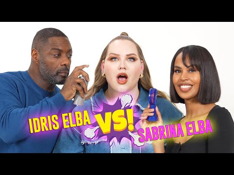IDRIS ELBA Does My Makeup VS. Sabrina Elba - Battle! | NikkieTutorials
