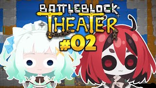 【BATTLEBLOCK THEATER COLLAB WITH BERIBUG #02】we're still smol【Maid Min