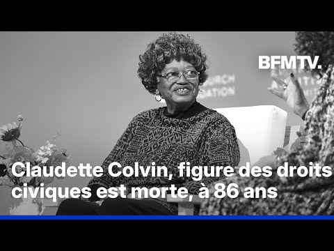 Claudette Colvin, figure afro-américaine des droits civiques, est morte à 86 ans