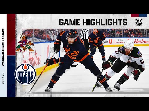 Coyotes @ Oilers 12/7 | NHL Highlights 2022
