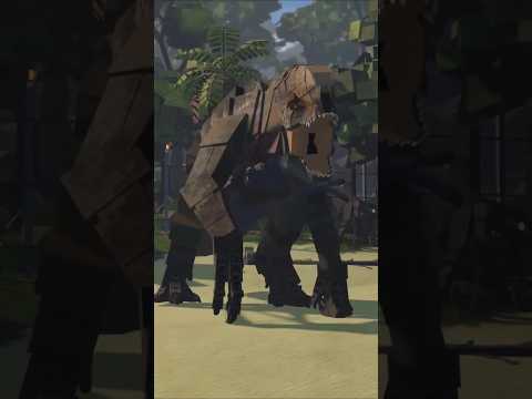 New Rebirth update in Jurassic Blocky new D-rex (part 1)