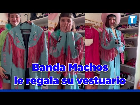 Banda Machos le regala su vestuario a 'Ranchera Galáctica'