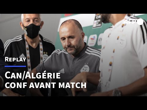 CAN-2022/Algérie: conférence de presse avant match contre la Côte d'Ivoire | AFP REPLAY