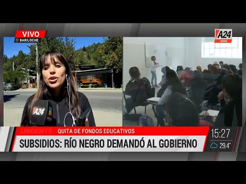 Subsidios al transporte: Río Negro demandó al Gobierno por la quita de Fondos Educativos