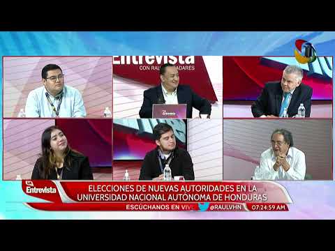 La Entrevista con Raúl Valladares | ELECCIONES DE NUEVAS AUTORIDADES EN LA UNAH