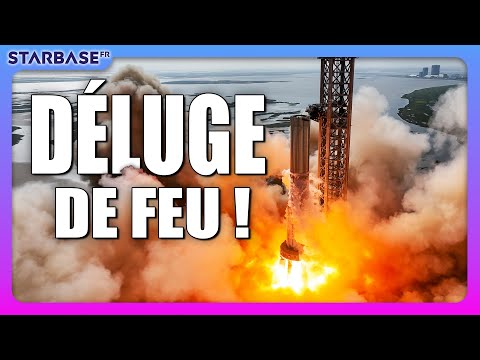 STARBASE: Mise à feu RÉUSSIE pour le booster SUPER HEAVY ! ...