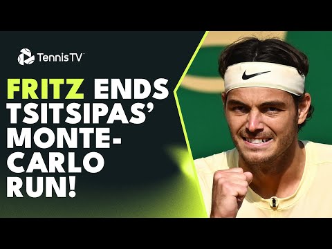 Taylor Fritz Knocks Out Defending Champion Tsitsipas! | Monte-Carlo 2023 Highlights