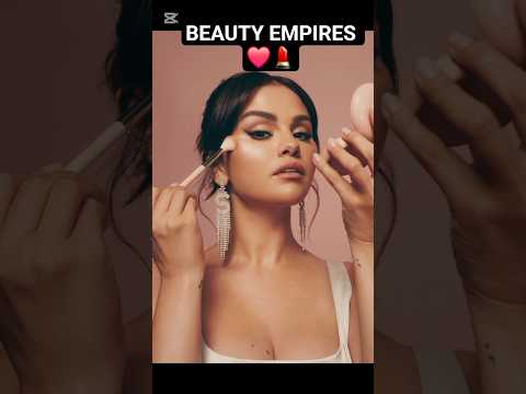 Celebrities Who Built Beauty Empires 💄✨ #celebrity #cosmetics #shorts
