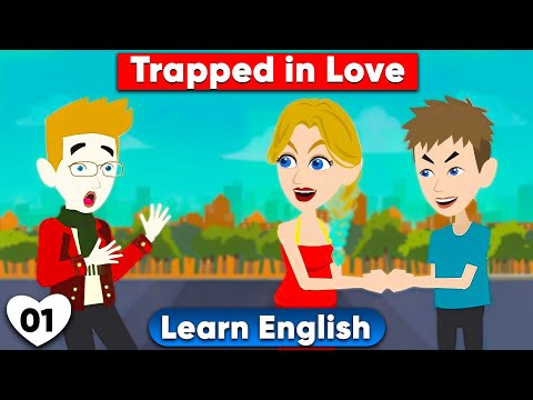 Trapped in Love part 1 | English story | English animation | Animated stories | Parvi English