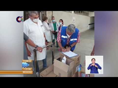 Cuba: OPS entrega donativo a Hospital Clínico Quirúrgico de Matanzas