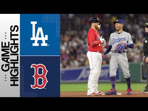 Dodgers vs. Red Sox Game Highlights (8/25/23) | MLB Highlights video clip