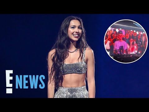 Olivia Rodrigo REACTS After Accidentally Asking Siblings to Kiss at Her Concert | E! News