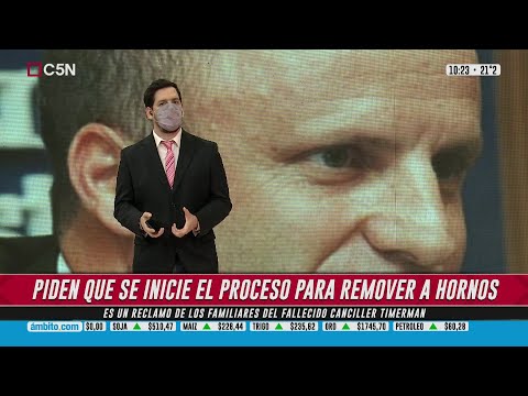 La familia del Héctor Timerman pide la remoción de Hornos y Borinsky