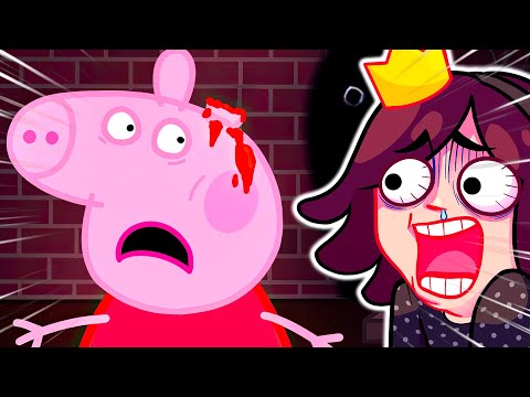 HISTORIAS DE TERROR DE PEPPA LA CERDA😨​💀​ | Fabitoh Reacciona a HISTORIAS DE MIEDO DE PEPPA PIG
