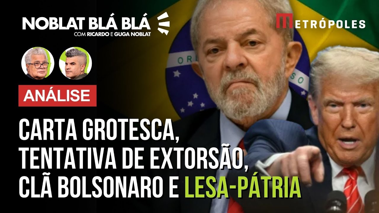 CLÃ BOLSONARO sabe que fez besteira e Trump quer acesso livre e irrestrito ao mercado brasileiro