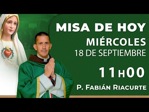 Misa de hoy 11:00 | Miércoles 18  de Septiembre #rosario #misa