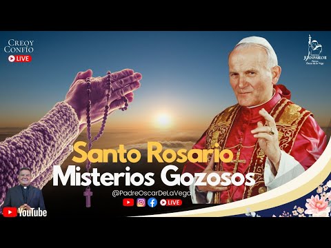 Santo Rosario y Novena a San Juan Pablo ll - Día 1 - Lunes 14 de Octubre l Misterios Gozosos