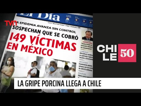 La gripe porcina llega a Chile | #Chile50