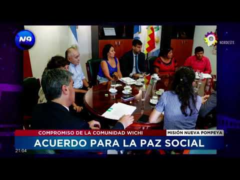 ACUERDO PARA LA PAZ SOCIAL - NOTICIERO 9