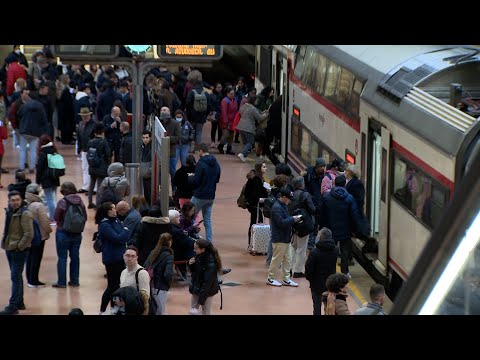 Nueva jornada de incidencias y retrasos en el Cercanías de Madrid