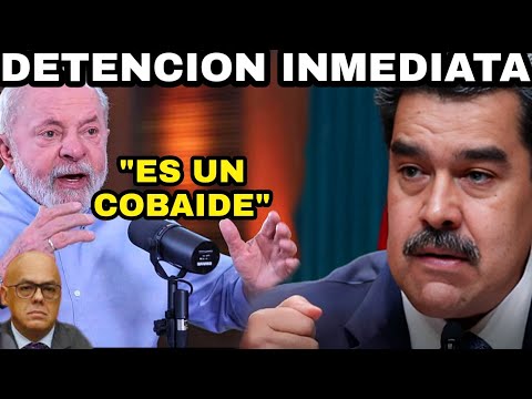 LULA DA SILVA LLAMA C0BARDE A NICOLAS MADURO DETENCION INMEDIATA POR NO MOSTRAR LAS ACTAS EL CNE