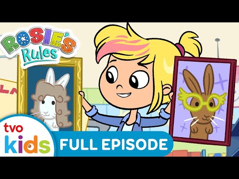 ROSIE’S RULES 👧🏽 Crystal’s New Bunny 🐇 FULL EPISODE on TVOkids!