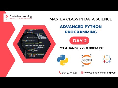 Day 2 - Advanced Python | 30 Days Free Master Class on Data Science & Analytics