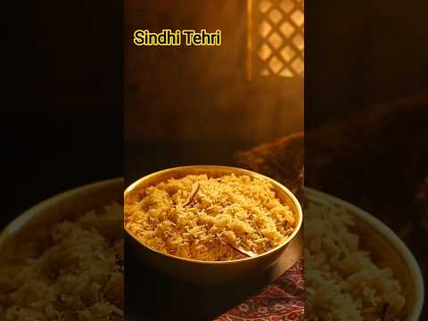 Golden rice infused with sweetness of jaggery #tehri #recipe #rice #shorts #sindhisoulkitchen #viral