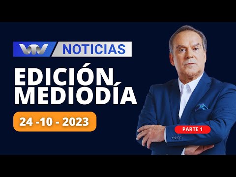 VTV Noticias | Edición Mediodía 24/10: parte 1