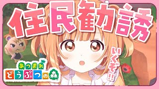 【 あつまれ どうぶつの森 】超絶かわいい住民を連れて帰りたい！！！【 雲母たまこ ┊ にじさんじ 】
